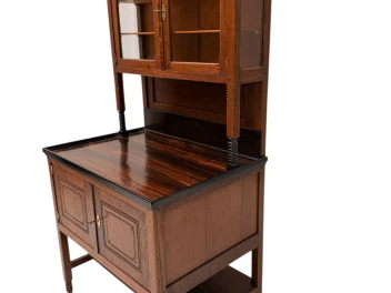 Arts & Crafts Cupboard by Jac. van den Bosch for 't Binnenhuis, 1900s